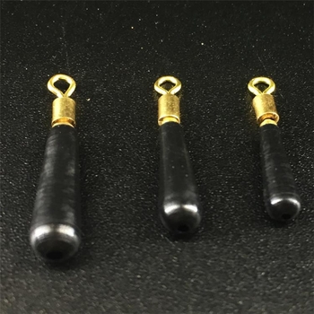 Голям въртящ се държач за поплавък за риболов с удебелена медна глава