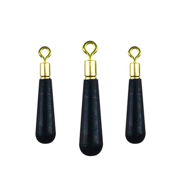 Голям въртящ се държач за поплавък за риболов с удебелена медна глава