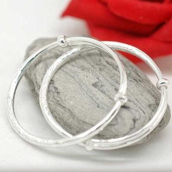 Детска гривна от 990-сребро, минималистичен стил, благословение за дълголетие