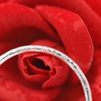 Детска гривна от 990-сребро, минималистичен стил, благословение за дълголетие