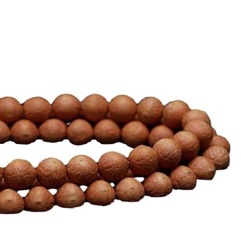 108 mărgele Bodhi, semințe Bodhi de 14 mm rotunde, agat, pentru meditaţie
