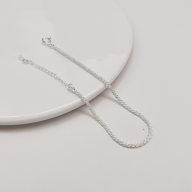 Ženska narukvica, stilna, minimalistička, podesiva, sjajna, inspirirana Gypsophila