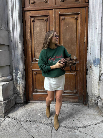 Ženska pamučna dukserica s okruglim izrezom, ležeran kroj, vlastiti tisak, zimski sportski casual stil