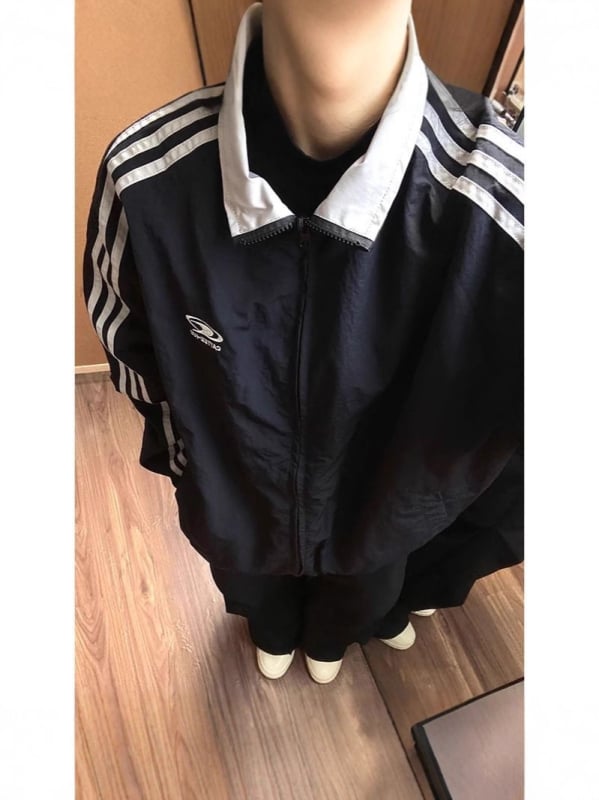 Реверсивно яке със стояща яка и райета, спортно-елегантен двучастен комплект за двойки, леко пролетно-есенно яке