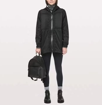 Дамско яке с качулка за йога