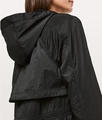 Дамско яке с качулка за йога