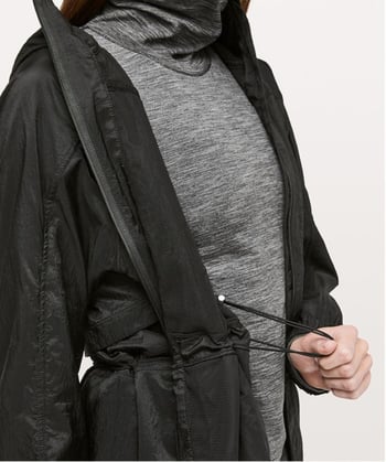 Дамско яке с качулка за йога