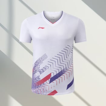 Αθλητικά ρούχα με γρήγορο στέγνωμα για επιτραπέζιο τένις και μπάντμιντον, unisex, κοντομάνικο, προπονητικό και casual με εκτύπωση