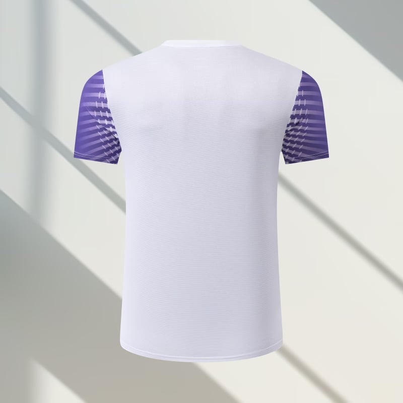 Αθλητικά ρούχα με γρήγορο στέγνωμα για επιτραπέζιο τένις και μπάντμιντον, unisex, κοντομάνικο, προπονητικό και casual με εκτύπωση