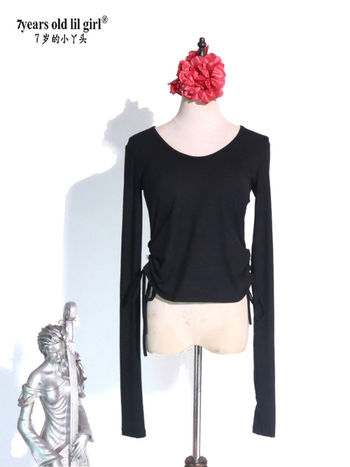 Top za Belly Dance - trening, Modal Rayon, Front Ruched Top, GTT06