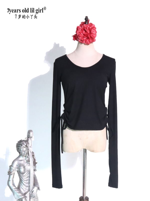 Top za Belly Dance - trening, Modal Rayon, Front Ruched Top, GTT06