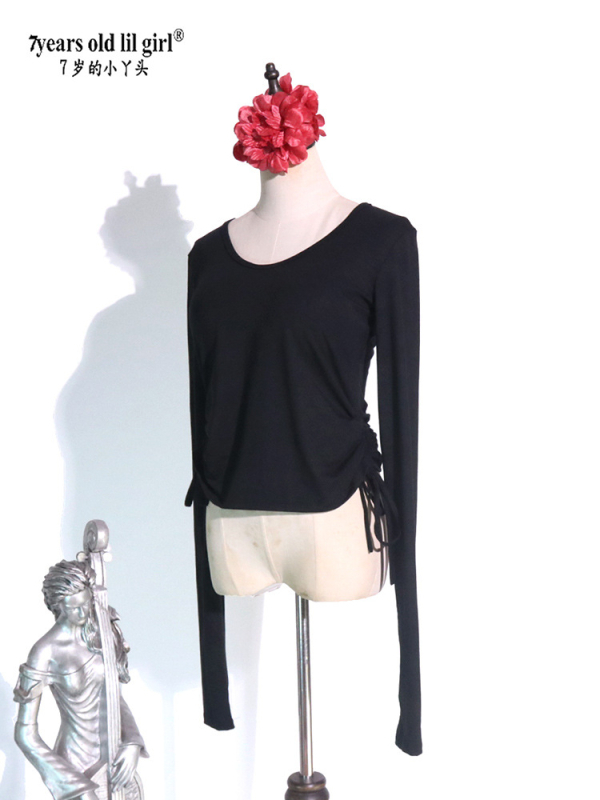 Top za Belly Dance - trening, Modal Rayon, Front Ruched Top, GTT06