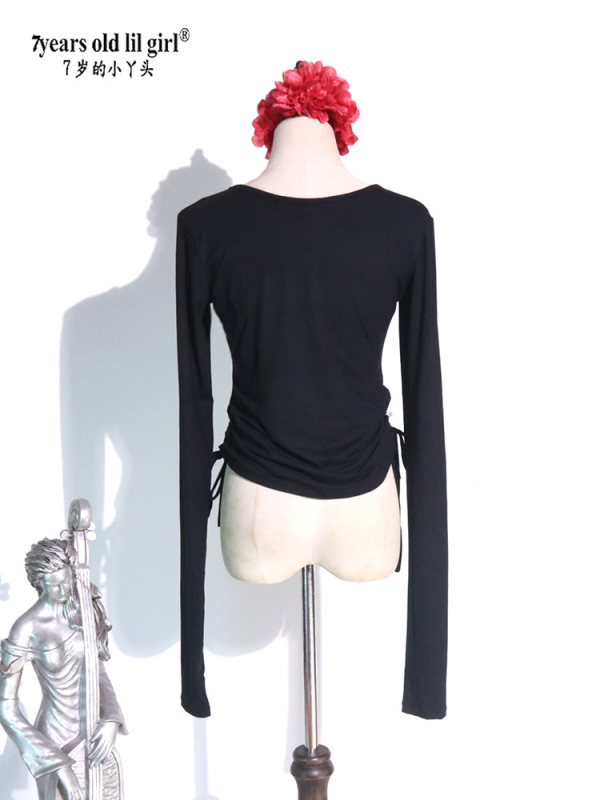 Top za Belly Dance - trening, Modal Rayon, Front Ruched Top, GTT06