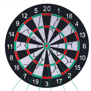 Unutarnji set za darts za kućnu upotrebu – profesionalna darts ploča s flokiranom površinom, za djecu i odrasle
