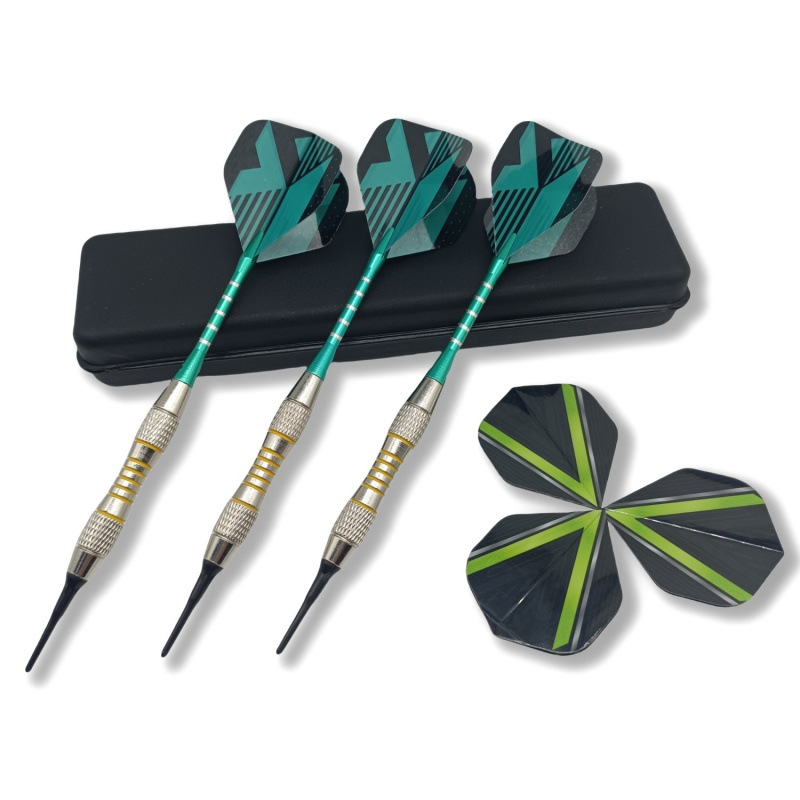 16 g преносим метален дартс комплект - здрав, подходящ за вътрешна и външна употреба, за студентски развлечения и състезания