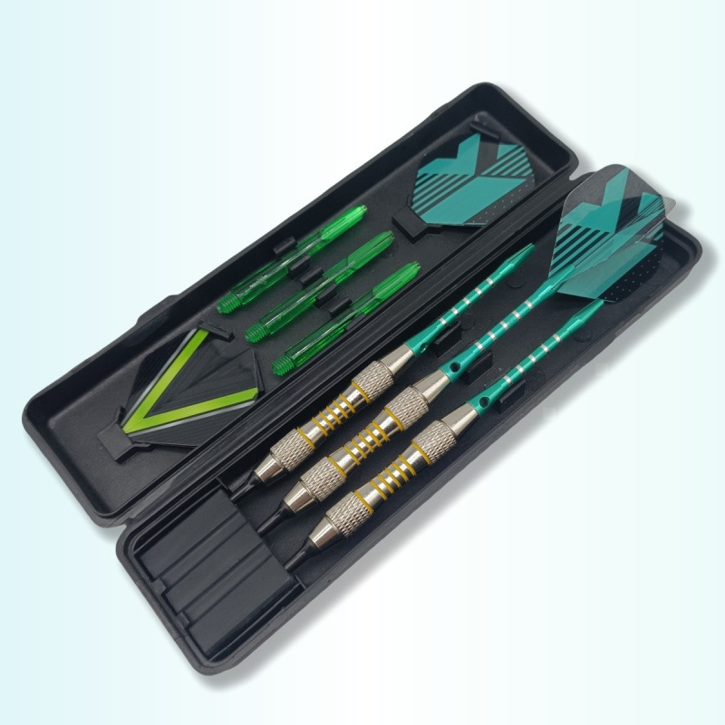 16 g преносим метален дартс комплект - здрав, подходящ за вътрешна и външна употреба, за студентски развлечения и състезания