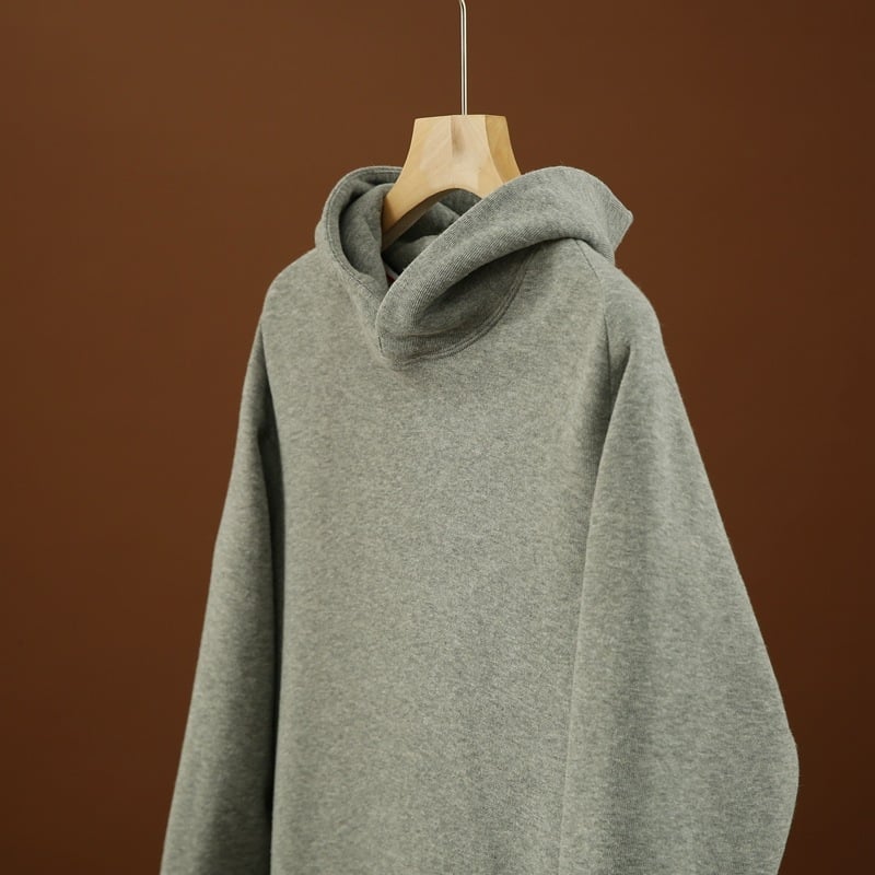 Мъжки дебел флисов пуловер с овча вълна смес, едноцветен, дълги ръкави, права кройка, ръбова подгъвка, за есенно-зимен сезон