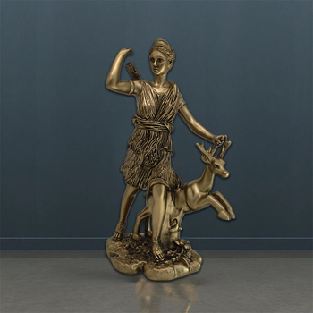 Anubis statua za stolni ukras, retro božica inspirirana mitologijom