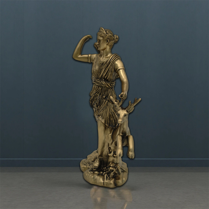 Anubis statua za stolni ukras, retro božica inspirirana mitologijom