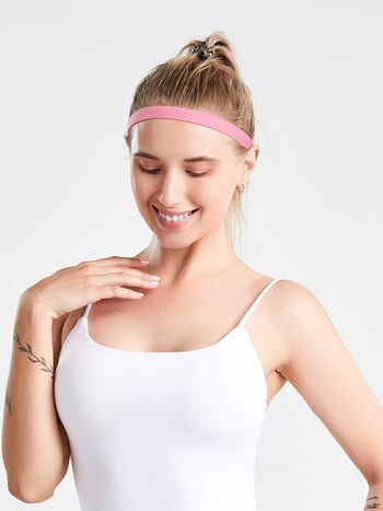 Спортна лента за изпотяване за мъже и жени, лента за глава за бягане