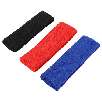 Спортна лента за глава с абсорбираща пот кърпа, дишаща, за йога, за мъже и жени, мултицветна.