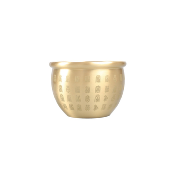 Медна корнукопия Бафу благословии, декоративна фигура и тамянник