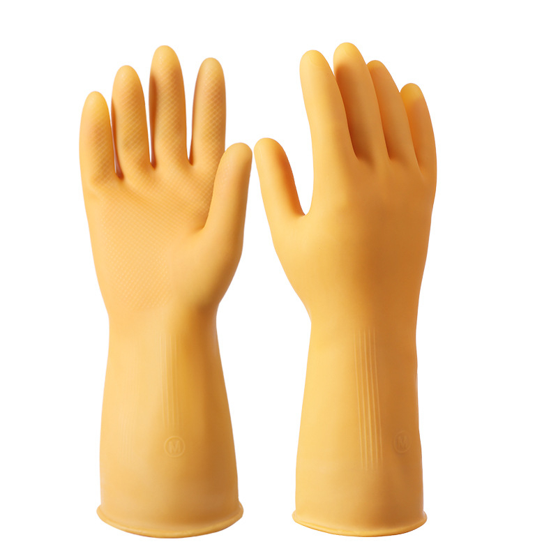 Xindongwanhong čiste latex rukavice za kućanske poslove, kuhinju i pranje, izdržljive, vodootporne, deblje