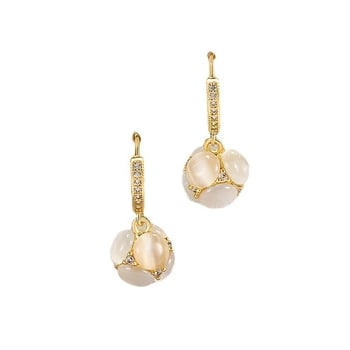 Γυναικεία σκουλαρίκια με λίθο ματιού γάτας, φθινοπωρινό-χειμερινό 2022, στυλάτα και κομψά, κλιπς για τα αυτιά, ελαφρύς λουξ, υψηλής ποιότητας κρεμαστά σκουλαρίκια