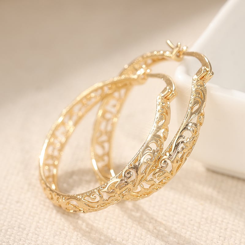 Unisex γεωμετρικά σκουλαρίκια από χαλκό, ρετρό έμπνευση, δημιουργικός σχεδιασμός.