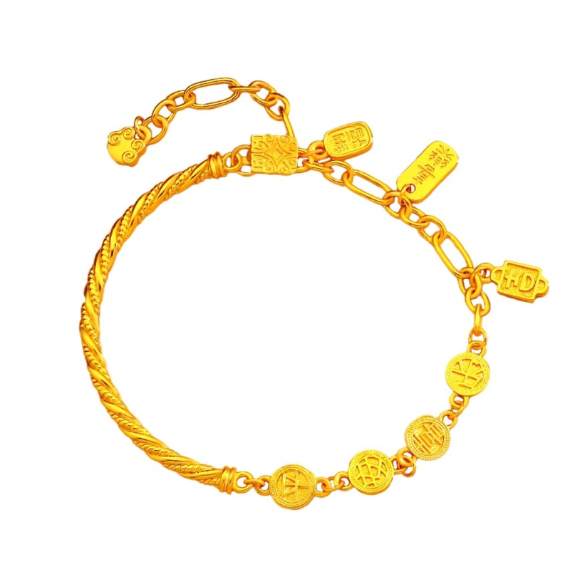 Γυναικείο βραχιόλι-μισό σε Νέο Κινέζικό Στυλ 2025 Σχεδίαση, παραδοσιακή χειροτεχνία, διακριτικό, ευέλικτο κόσμημα