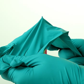 Manlong πράσινα νιτριλικά γάντια, 6 g, παχύτερα, αδιάβροχα και ανθεκτικά στο λάδι, για επισκευές, εργαστήριο, οικιακή χρήση και catering