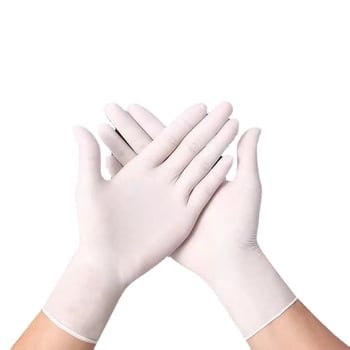 Γάντια μιας χρήσης από λατέξ, παχύτερο PVC-νιτρίλιο για οικιακή και οδοντιατρική χρήση, υψηλή ελαστικότητα