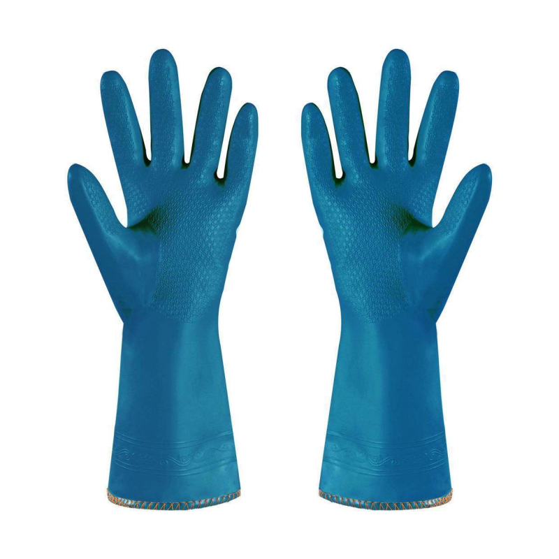 Γάντια πλυσίματος πιάτων με επένδυση φλίς, αδιάβροχα για οικιακή χρήση το χειμώνα, ανθεκτικά για πλύσιμο πιάτων και ρούχων, αντιολισθητικά, κουζίνα