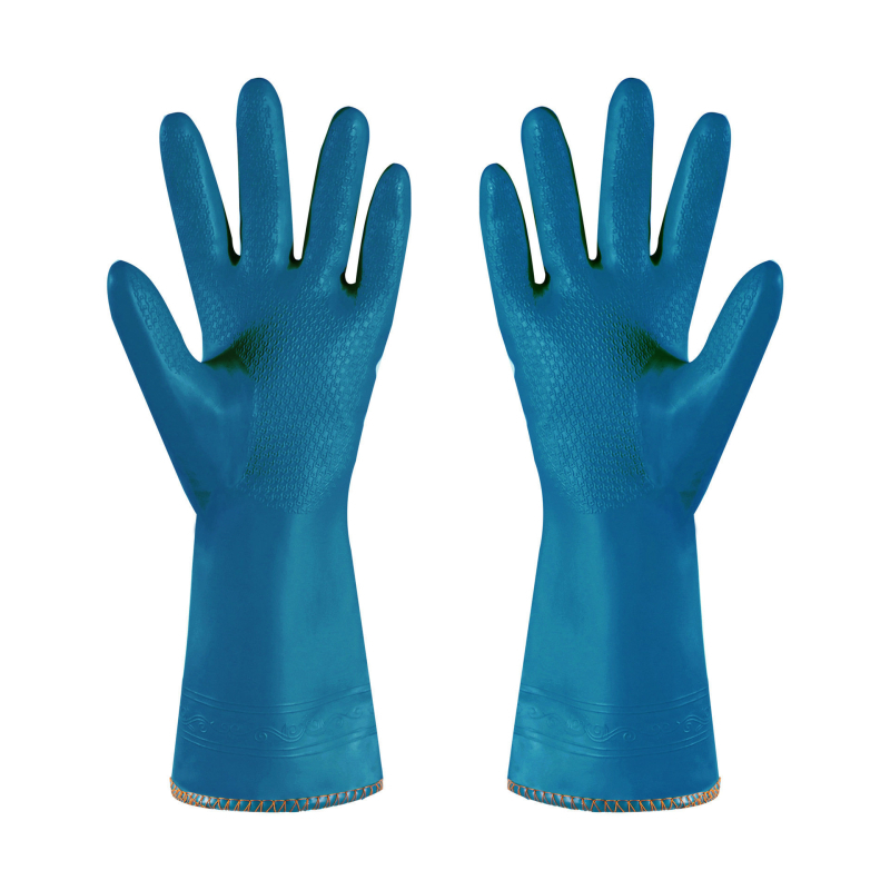 Γάντια πλυσίματος πιάτων με επένδυση φλίς, αδιάβροχα για οικιακή χρήση το χειμώνα, ανθεκτικά για πλύσιμο πιάτων και ρούχων, αντιολισθητικά, κουζίνα