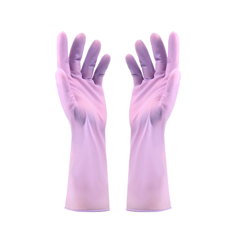 Γάντια νιτριλίου για πλύσιμο πιάτων με διαμαντένιο σχέδιο, παχυσμένα και αδιάβροχα, για κουζίνα