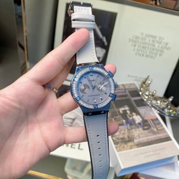 Дамски часовник Morandi сив с силиконов каишка, луксозен стил, универсален дизайн