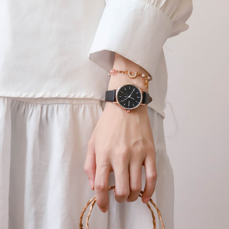 Дамски часовник – вдъхновен от гората, стил преппи за училище, ретро минималистичен