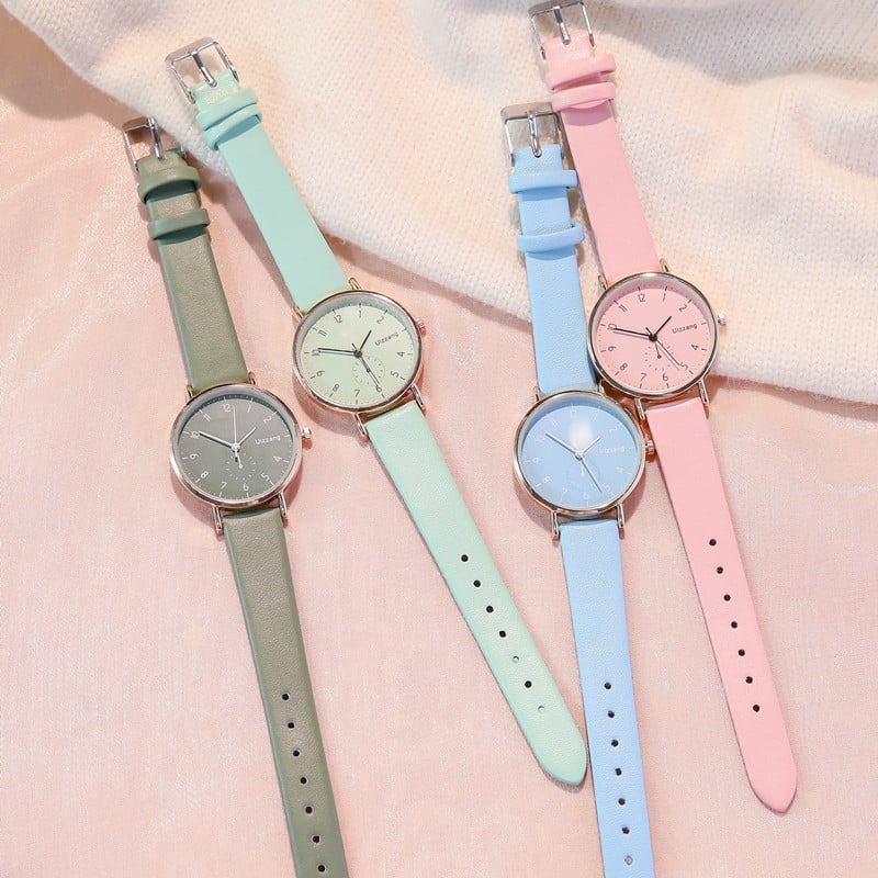 Дамски часовник – вдъхновен от гората, стил преппи за училище, ретро минималистичен