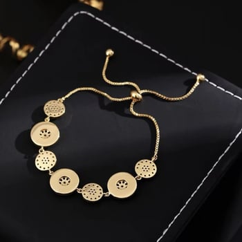 Βραχιόλι από κράμα με οκτακτινο αστέρι, νιχ σχεδιασμός γαλλικού ύψους, αναδιπλούμενο μοντέρνο κόσμημα για γυναίκες