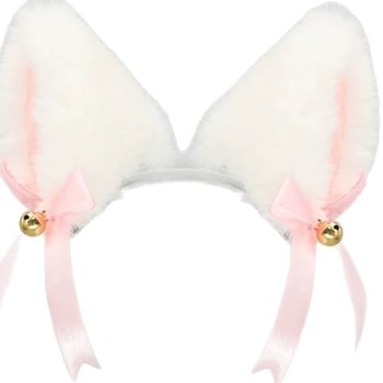 Ručni rad, naglavna traka u japanskom stilu s pliš mačjim i lisjim ušima