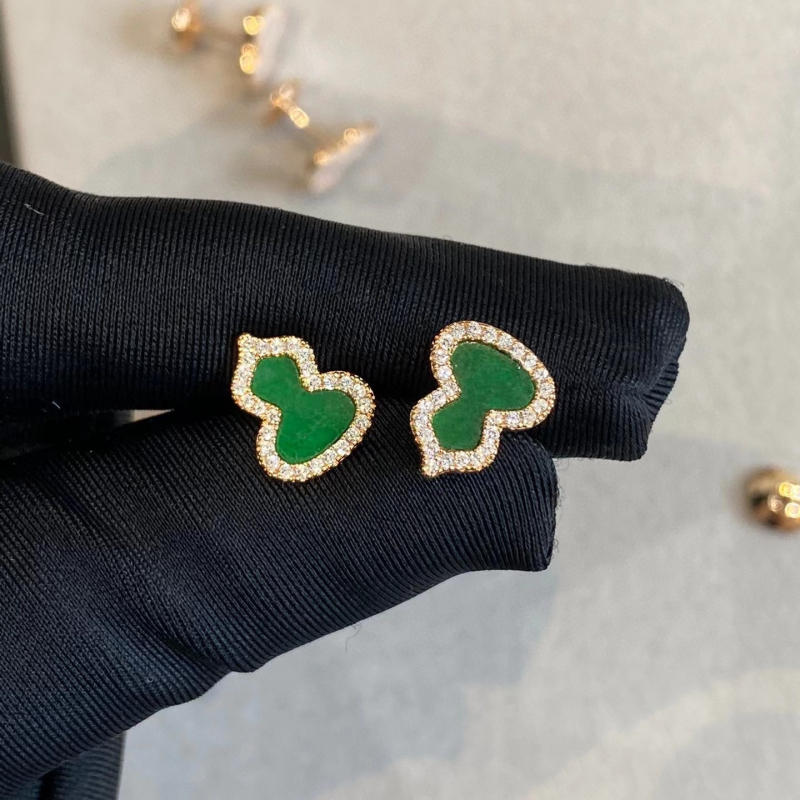 Σκουλαρίκια με σχήμα κολοκύθας από ροζ χρυσό με κόκκινο αχάτης, unisex, INS στυλ, κινέζικη έμπνευση