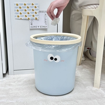 Plastični koš za otpad 10 L, otvorenog dizajna bez poklopca, velika kapaciteta za dom, ured, dom učenika