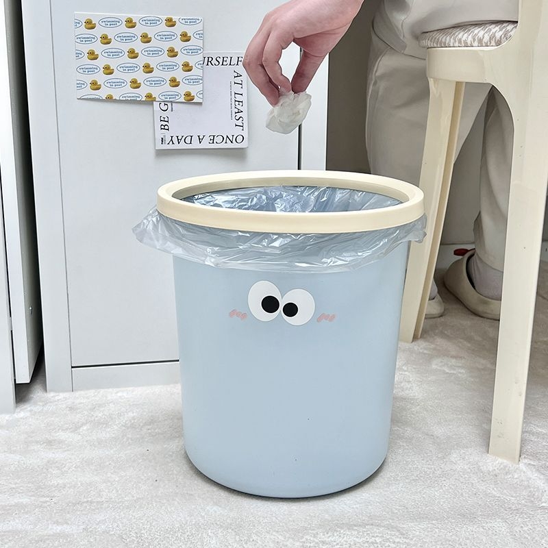 Plastični koš za otpad 10 L, otvorenog dizajna bez poklopca, velika kapaciteta za dom, ured, dom učenika