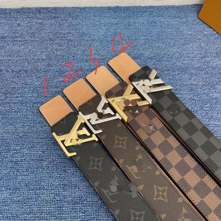 Muški remen od prvog sloja teleće kože s monogramom, mladi stil, inspiriran korejskom modom za mlade profesionalce
