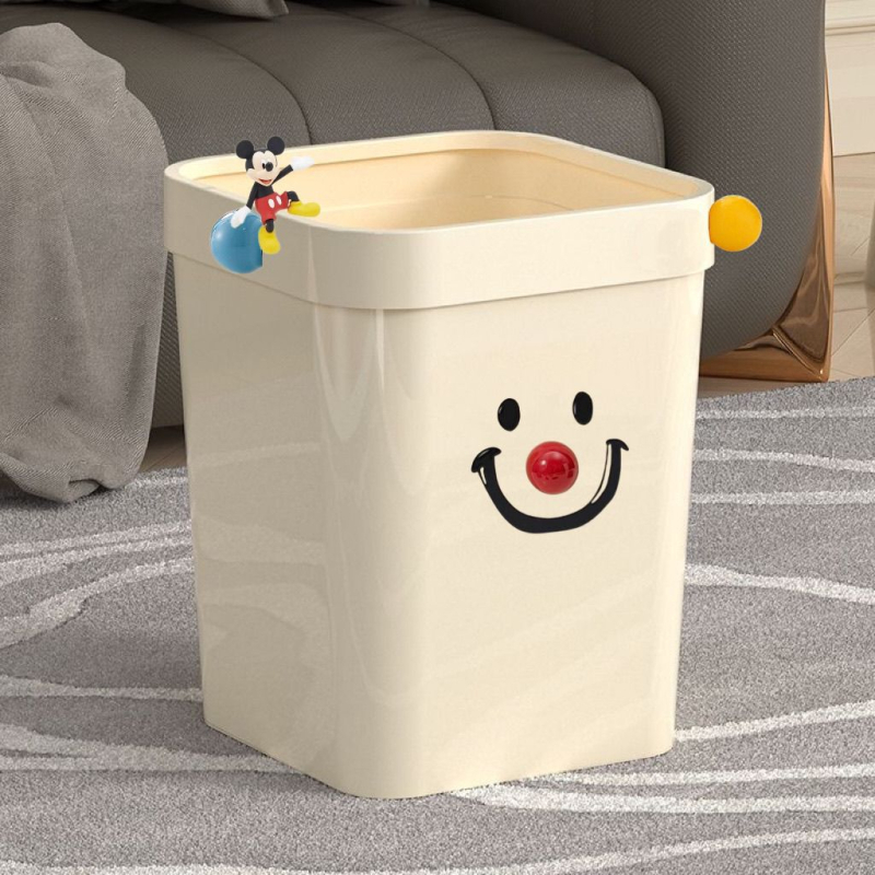 Kanta za kućnu upotrebu, elegantan novi model za kuhinju, dnevni boravak, spavaću sobu i kupaonicu, bez poklopca, kapacitet ispod 4 litara.