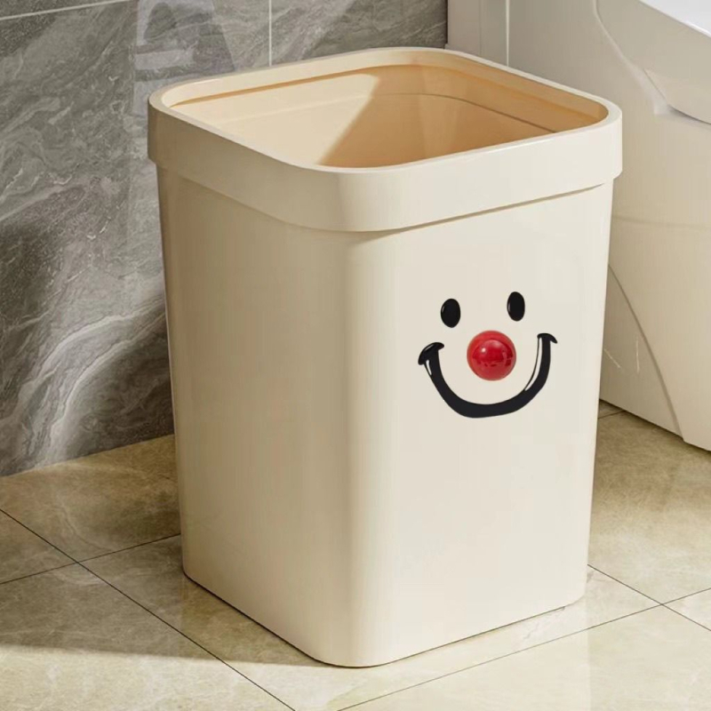 Kanta za kućnu upotrebu, elegantan novi model za kuhinju, dnevni boravak, spavaću sobu i kupaonicu, bez poklopca, kapacitet ispod 4 litara.