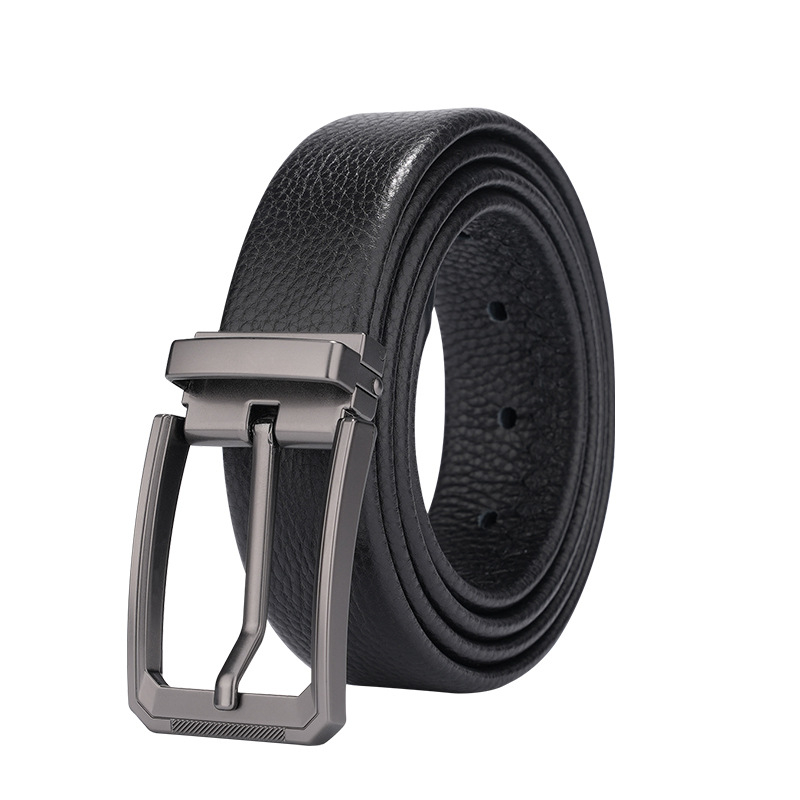 Muški remen od prave kože, casual, minimalistička kopča s iglom, širina 2–4 cm, moderan i svestran