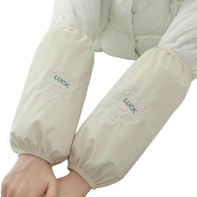 Μακριά προστατευτικά μανίκια κατά της μόλυνσης και αδιάβροσα για φθινοπωρινές και χειμερινές χρήσεις, για εργασία και οικιακές εργασίες