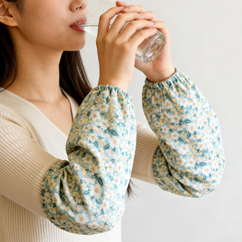 Προστατευτικά μανίκια με εκτύπωση σε αγροτικό στυλ, βελουδωτό ύφασμα, αντι-λεκέ, ανθεκτικά στη φθορά, αντιολισθητικά, οικιακή χρήση