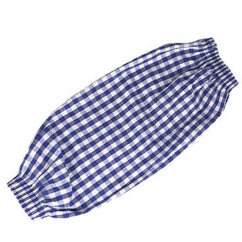 Βαμβαρινα προστατευτικά μανίκια με καρό σχέδιο, μακριά για οικιακές εργασίες, προστασία από σκόνη και λεκέδες, προστασία από τον ήλιο, κατάλληλα για όλες τις εποχές